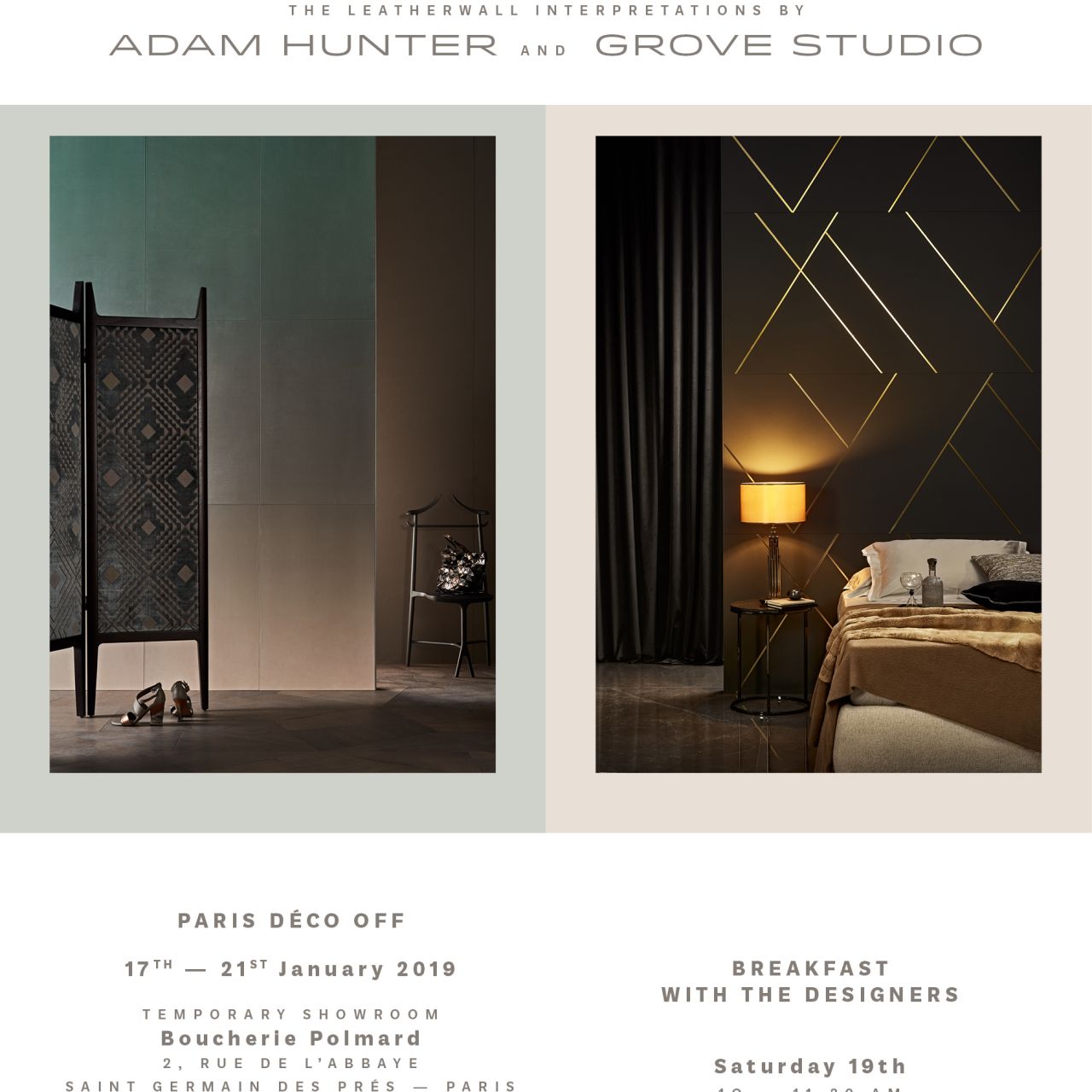 E Vite Studioart @ Paris Deco Off Jan 19 Invitation