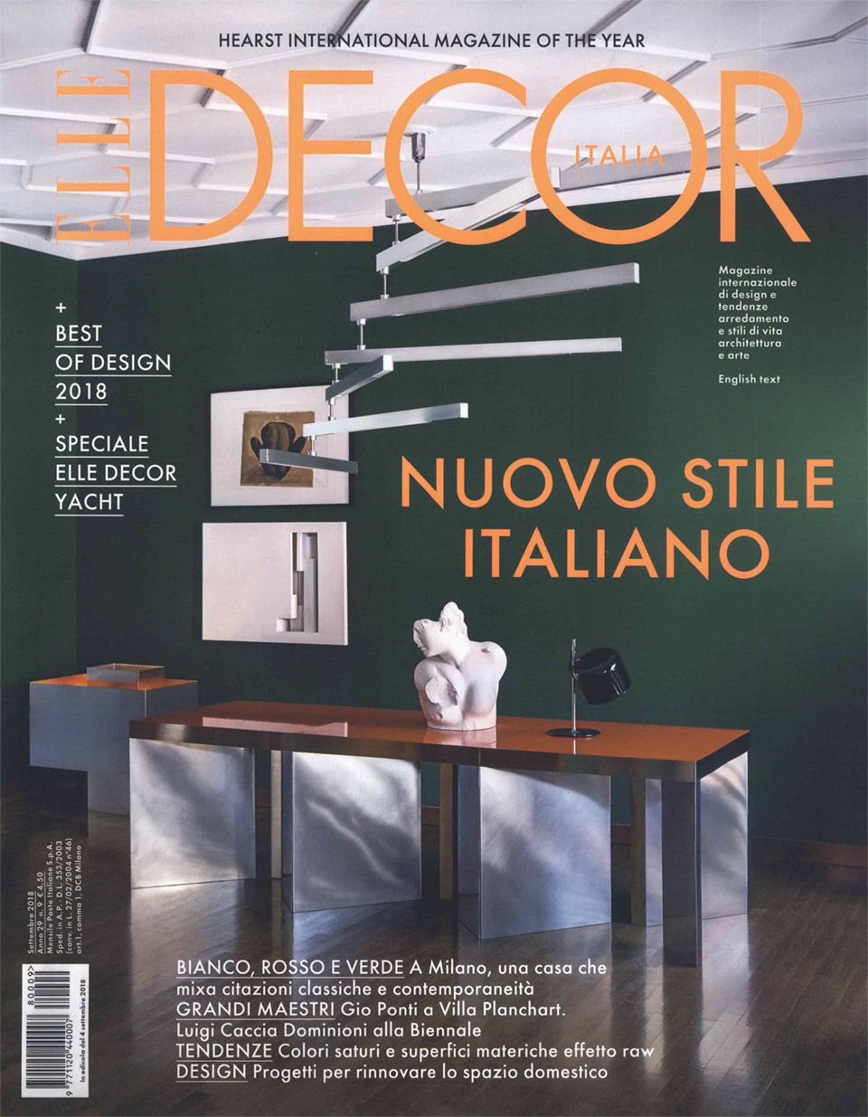 Copertina Elle Decor