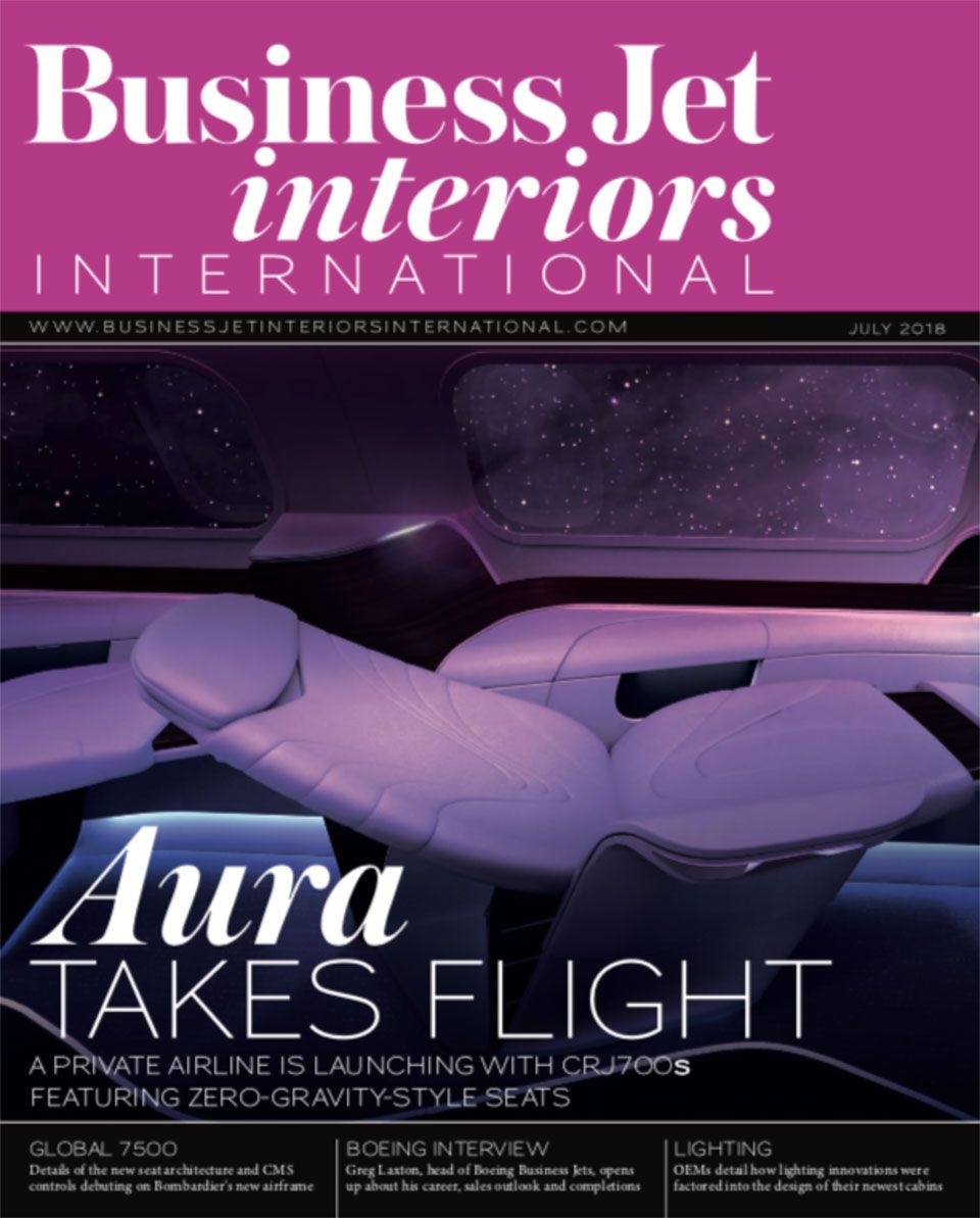 Copertina Business Jet Interiors International