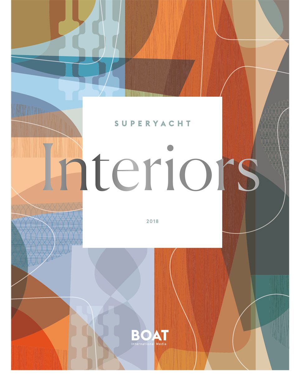 Copertina Superyacht Interiors — Boat International