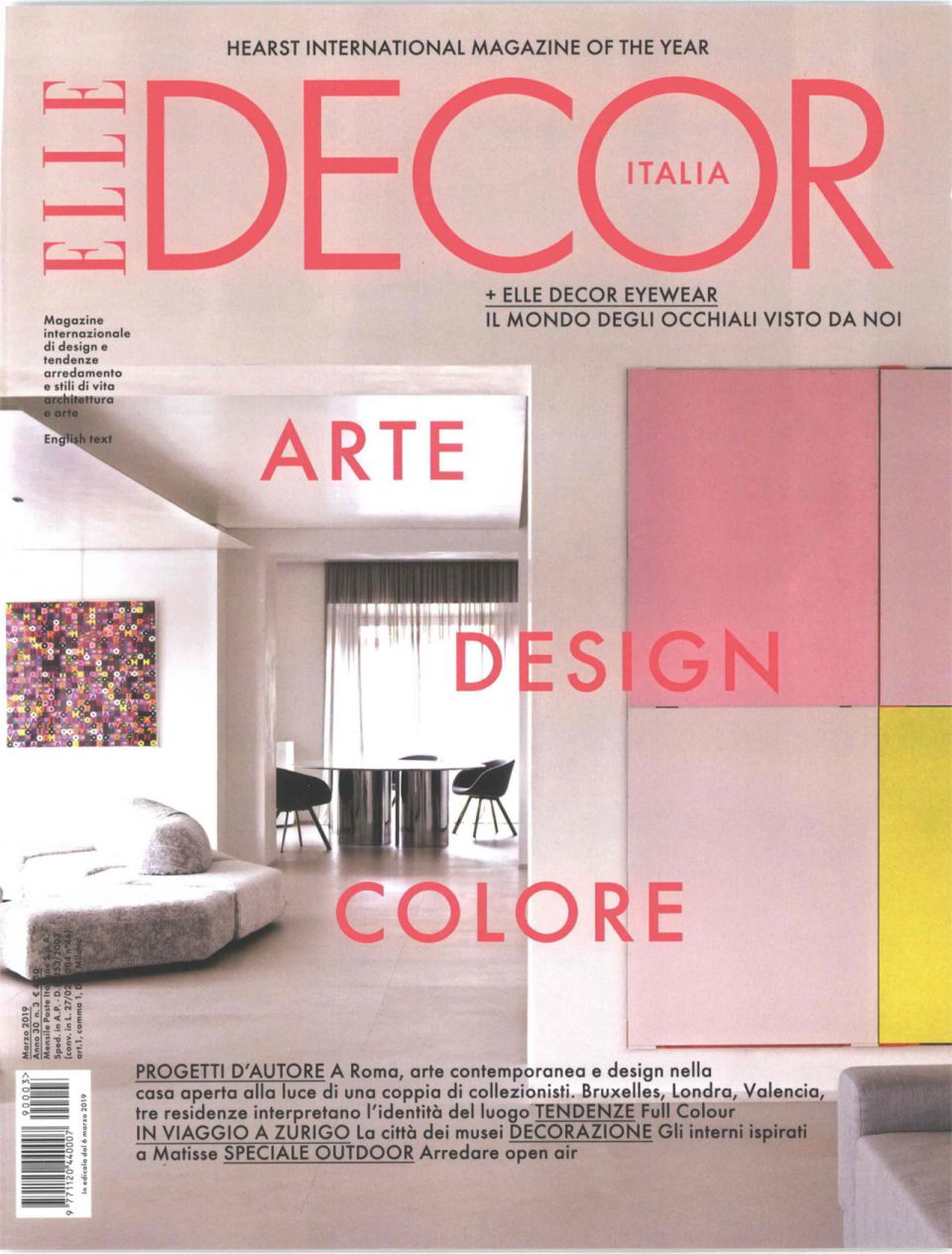Copertina Elle Decor