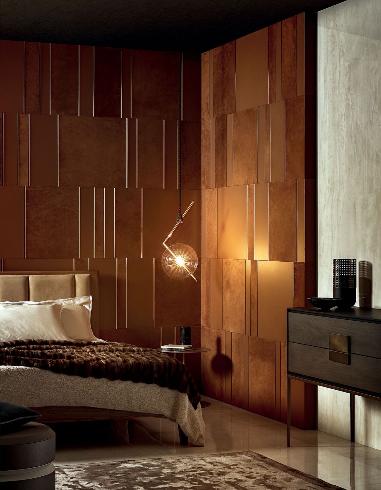 Studioart Ryder In City Cognac, Velluto Cognac Designed By Grove Studio