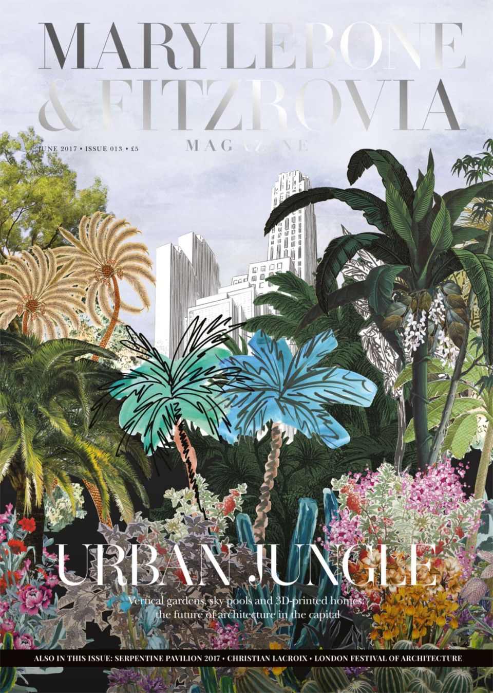 Copertina Marylebon & Fitzrovia Magazine