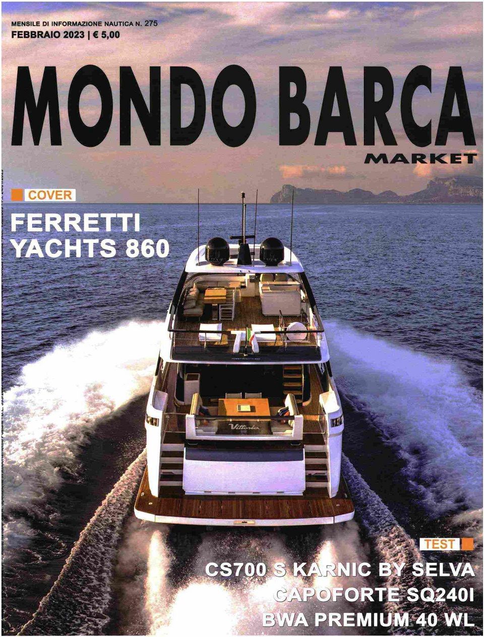 Copertina Mondo Barca
